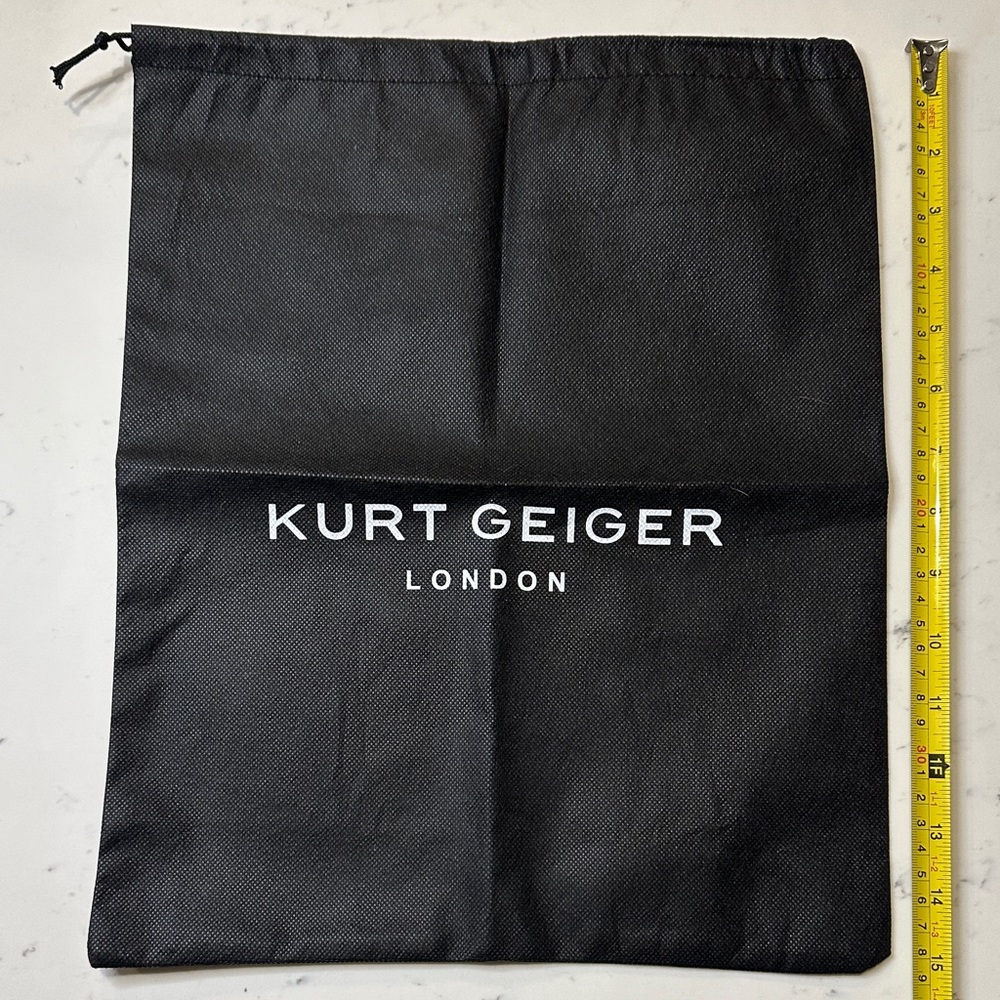 Kurt Geiger Men's Black Drawstring Bag